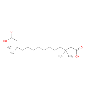 Tetradecanedioic acid, 3,3,12,12-tetramethyl-