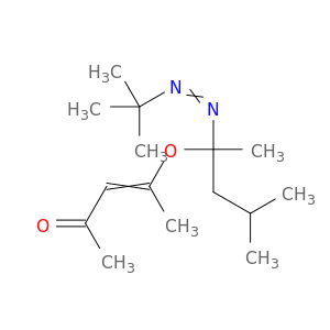 3-Penten-2-one, 4-[1-[(1,1-dimethylethyl)azo]-1,3-dimethylbutoxy]-