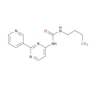 Urea, N-butyl-N'-[2-(3-pyridinyl)-4-pyrimidinyl]-