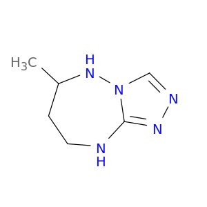5H-1,2,4-Triazolo[4,3-b][1,2,4]triazepine, 6,7,8,9-tetrahydro-6-methyl-