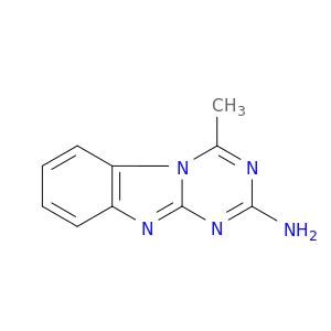 4-甲基-1,3,5-三嗪并[1,2-a]苯并咪唑-2-胺