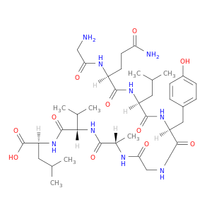 L-Leucine, glycyl-L-glutaminyl-L-leucyl-L-tyrosylglycyl-L-alanyl-L-valyl-