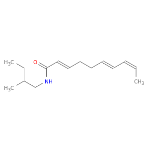 2,6,8-Decatrienamide, N-(2-methylbutyl)-, (E,E,Z)-