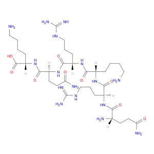 L-Lysine, L-glutaminyl-L-arginyl-L-lysyl-L-arginyl-L-glutaminyl-