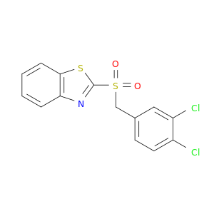 Benzothiazole, 2-[[(3,4-dichlorophenyl)methyl]sulfonyl]-