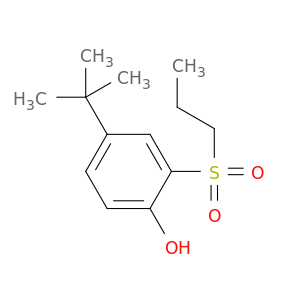 Phenol, 4-(1,1-dimethylethyl)-2-(propylsulfonyl)-
