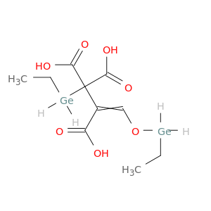 2-Propene-1,1,2-tricarboxylicacid, 1-(ethylgermyl)-3-[(ethylgermyl)oxy]-