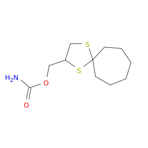 1,4-dithiaspiro[4.6]undec-2-ylmethyl carbamate