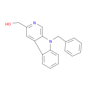 9H-Pyrido[3,4-b]indole-3-methanol, 9-(phenylmethyl)-