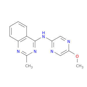 4-Quinazolinamine, N-(5-methoxypyrazinyl)-2-methyl-