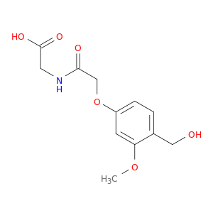 Glycine, N-[[4-(hydroxymethyl)-3-methoxyphenoxy]acetyl]-