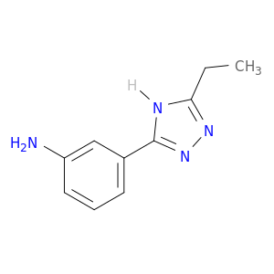 3-(5-乙基-4H-1,2,4-三唑-3-基)苯胺 2HCL