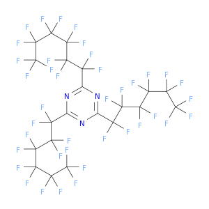 1,3,5-Triazine, 2,4,6-tris(tridecafluorohexyl)-