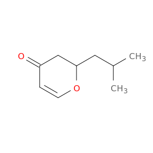 4H-Pyran-4-one, 2,3-dihydro-2-(2-methylpropyl)-