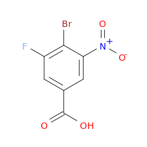 4-溴-3-氟-5-硝基苯甲酸