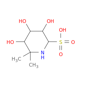 2-Piperidinesulfonic acid, 3,4,5-trihydroxy-6,6-dimethyl-