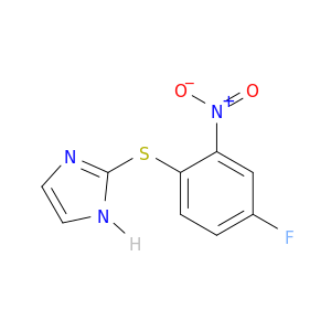 1H-Imidazole, 2-[(4-fluoro-2-nitrophenyl)thio]-