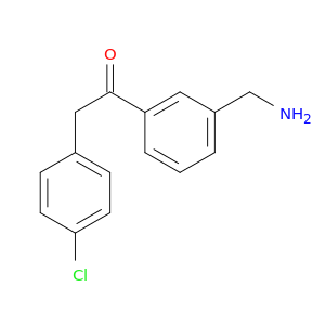 1-(3-(Aminomethyl)phenyl)-2-(4-chlorophenyl)ethanone