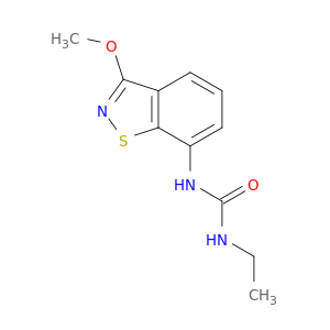 Urea,N-ethyl-N'-(3-methoxy-1,2-benzisothiazol-7-yl)-
