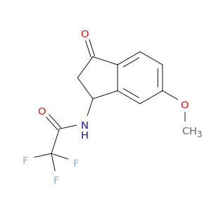N-(2,3-二氢-6-甲氧基-3-氧代-1H-茚-1-基)-2,2,2-三氟乙酰胺