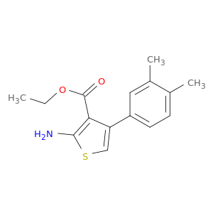 2-氨基-4-(3,4-二甲基苯基)-噻吩-3-甲酸乙酯