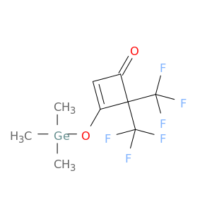 2-Cyclobuten-1-one, 4,4-bis(trifluoromethyl)-3-[(trimethylgermyl)oxy]-