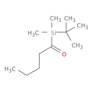 Silane, (1,1-dimethylethyl)dimethyl(1-oxopentyl)-
