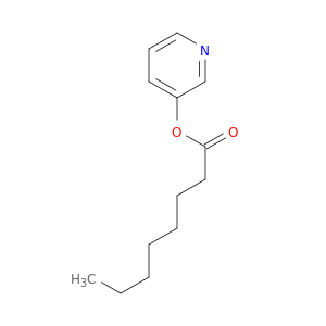 Octanoic acid, 3-pyridinyl ester