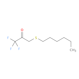 2-Propanone, 1,1,1-trifluoro-3-(hexylthio)-