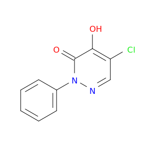 3(2H)-Pyridazinone, 5-chloro-4-hydroxy-2-phenyl-