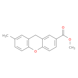 9H-Xanthene-2-carboxylic acid, 7-methyl-, methyl ester
