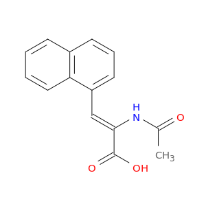 (2Z)-2-(乙酰氨基)-3-(1-萘基)-2-丙酸酸