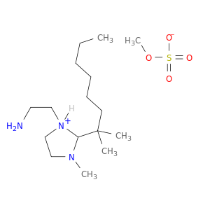 1-(2-Aminoethyl)-2-(dimethylheptyl)-4,5-dihydro-3-methyl-1H-imidazolium methyl sulphate