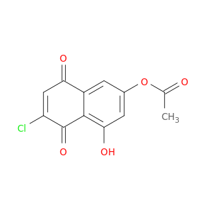 1,4-Naphthalenedione, 6-(acetyloxy)-2-chloro-8-hydroxy-