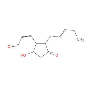 2-Propenal, 3-[5-hydroxy-3-oxo-2-(2-pentenyl)cyclopentyl]-