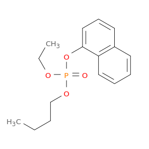 Phosphoric acid, butyl ethyl 1-naphthalenyl ester