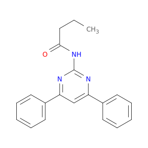 Butanamide, N-(4,6-diphenyl-2-pyrimidinyl)-