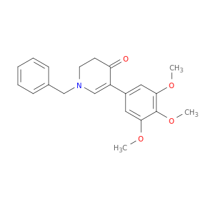N-Benzyl-5-(3,4,5-trimethoxyphenyl)-2,3-dihydro-4-pyridinone