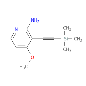 2-吡啶胺,4-甲氧基-3-[2-(三甲基甲硅烷基)乙炔基]-