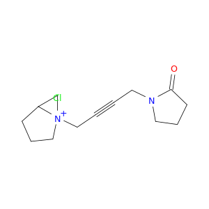 (-)-1-(4-(2-Oxo-1-pyrrolidinyl)-2-butynyl)-1-azoniabicyclo(3.1.0)hexane chloride