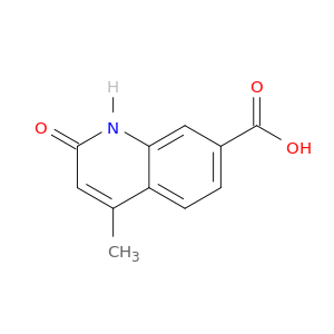4-Methyl-2-oxo-1,2-dihydroquinoline-7-carboxylic acid