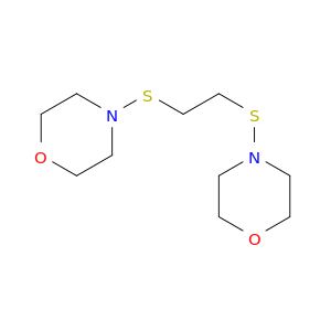 Morpholine, 4,4'-[1,2-ethanediylbis(thio)]bis-