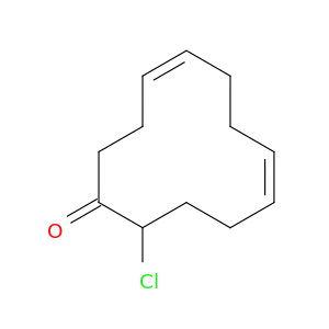 4,8-Cyclododecadien-1-one, 12-chloro-