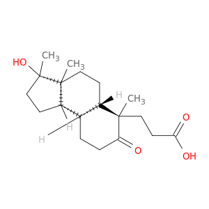 3-[(3s,3as,5as,6r,9as,9bs)-3-hydroxy-3,3a,6-trimethyl-7-oxododecahydro-1h-cyclopenta[a]naphthalen-6-yl]propanoic acid
