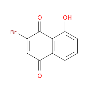 1,4-Naphthalenedione, 2-bromo-8-hydroxy-