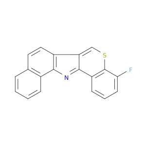 Benzo[g][1]benzothiopyrano[4,3-b]indole,4-fluoro-