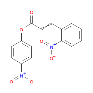 2-Propenoic acid, 3-(2-nitrophenyl)-, 4-nitrophenyl ester