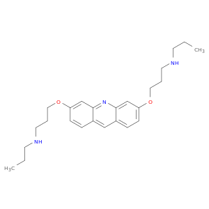 1-Propanamine, 3,3'-[3,6-acridinediylbis(oxy)]bis[N-propyl-