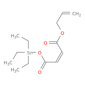 2-Butenoic acid, 4-oxo-4-[(triethylstannyl)oxy]-, 2-propenyl ester, (Z)-