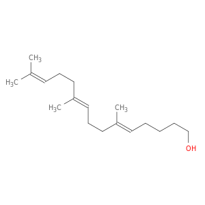 5,9,13-Pentadecatrien-1-ol, 6,10,14-trimethyl-, (E,E)-